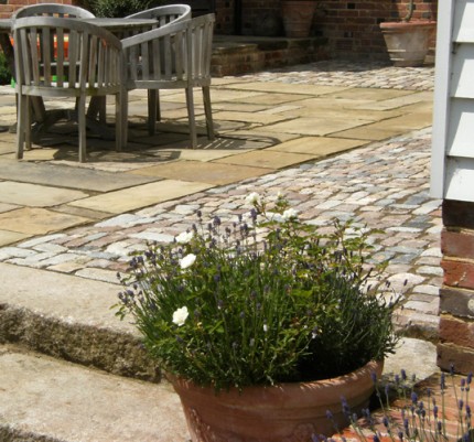 Reclaimed Stone Steps & Coping for East Sussex