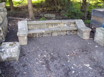 Reclaimed Stone Steps & Coping for Surrey