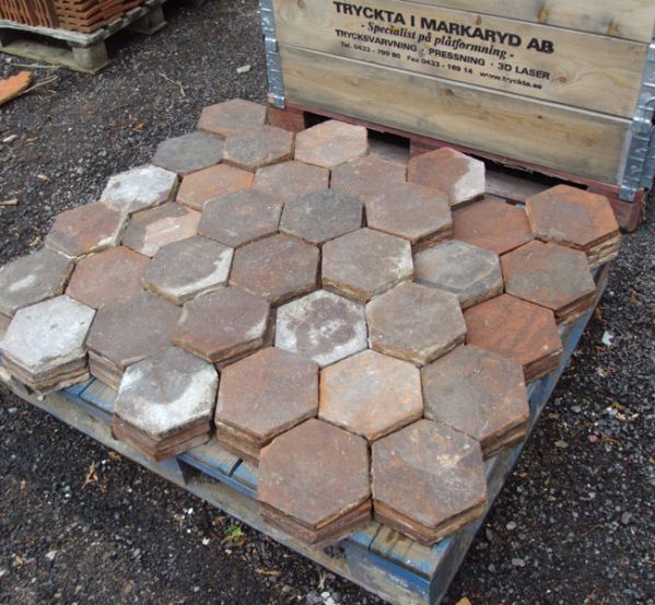 French Hexagonal Floor Tiles