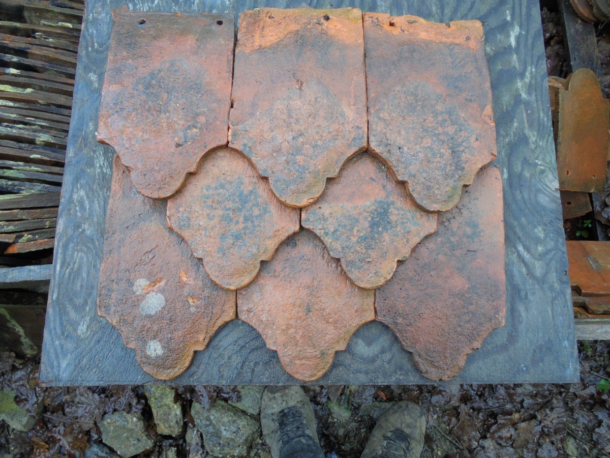 reclaimed ornamental heathfield hanging tile Authentic Reclamation