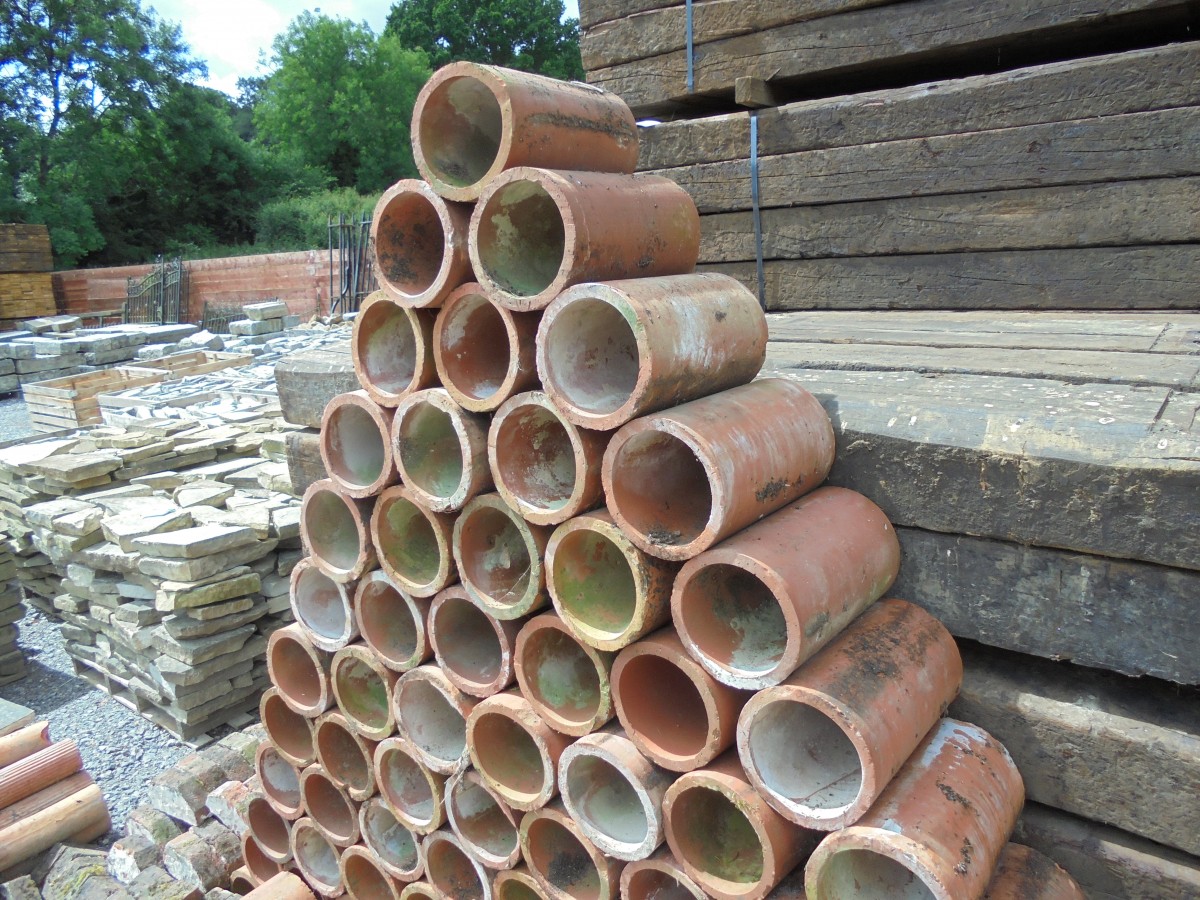 Reclaimed clay pipes Authentic Reclamation
