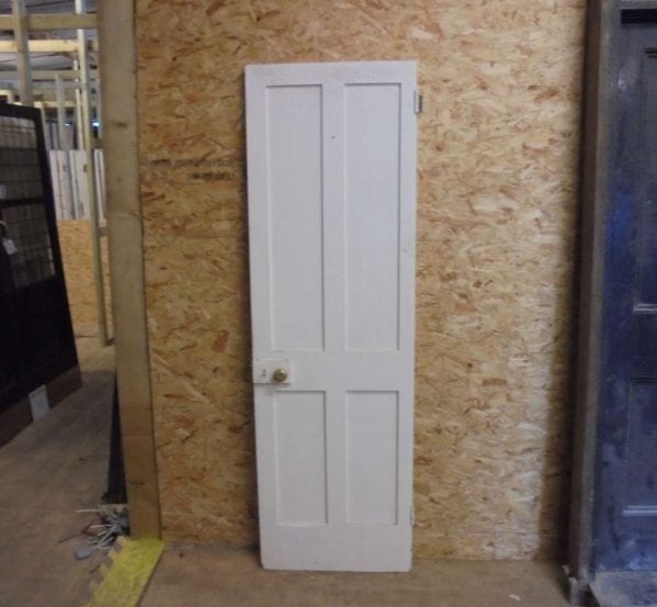 small salvaged 4 panel door