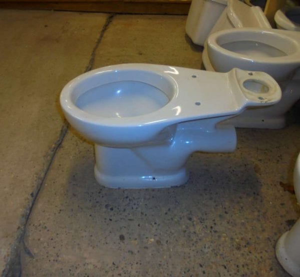 a reclaimed toilet