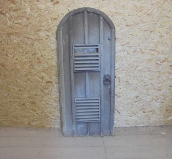 Reclaimed Rounded Ledged Oak Door