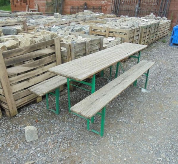 Folding Table & Benches