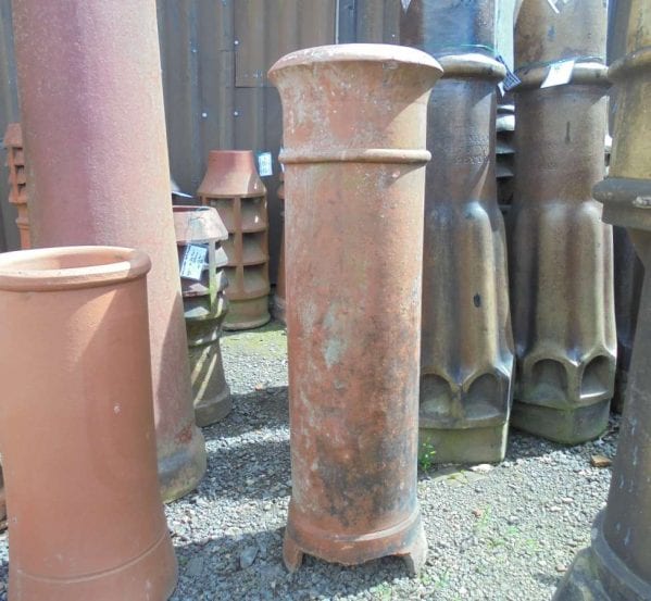 Reclaimed Tall Terracotta Cannon Chimney