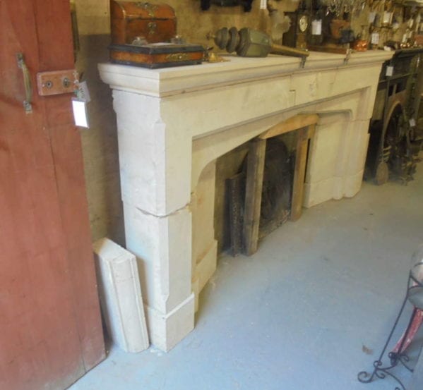 Stone fire place