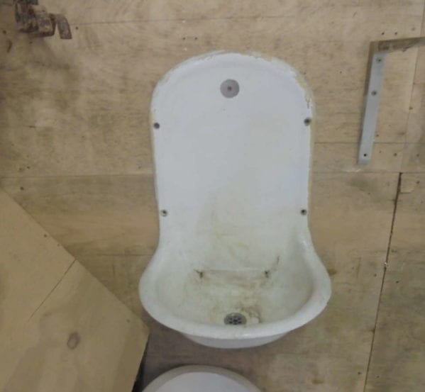 vintage urinal