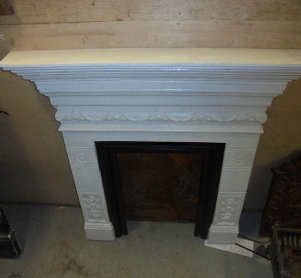 painted fire surround