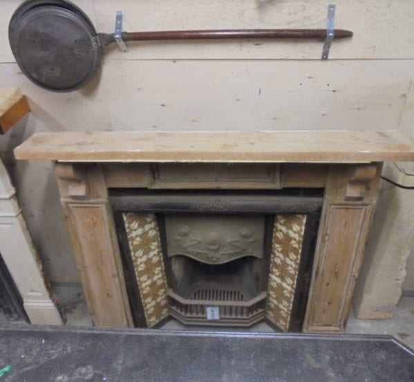 Reclaimed Pine Fire Surround