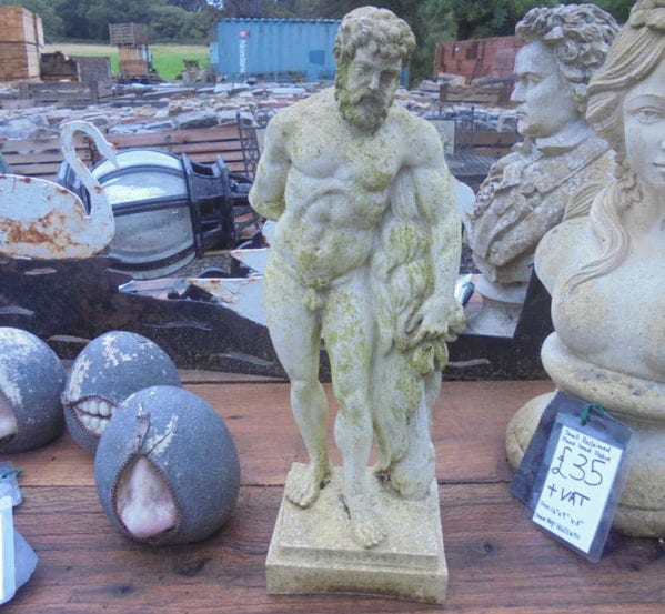Small Reclaimed Plastic Statue