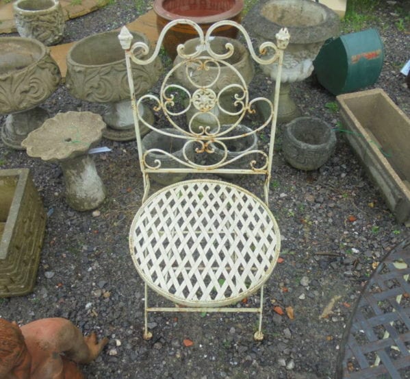 Small Reclaimed Garden Chair