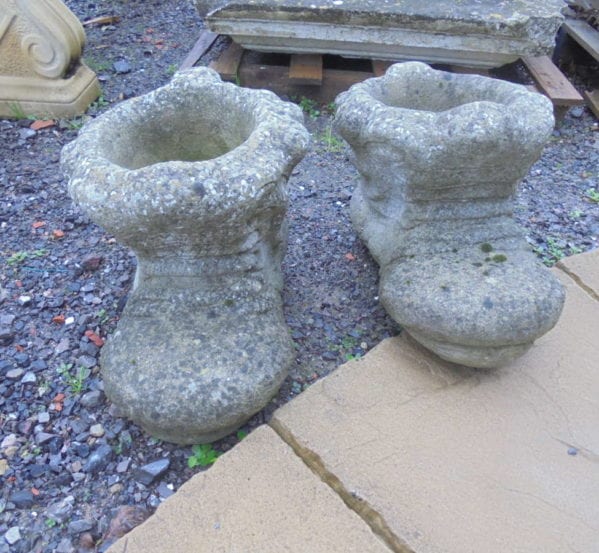 Large Stone Reclaimed Boot
