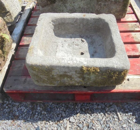 small stone sink