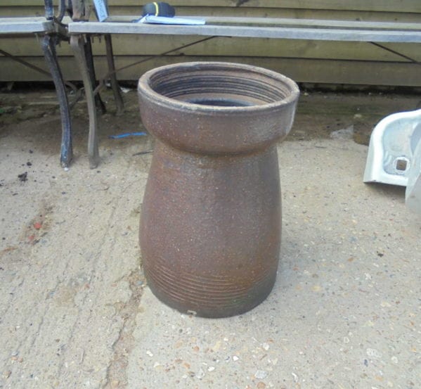 salt glazed chimney pot