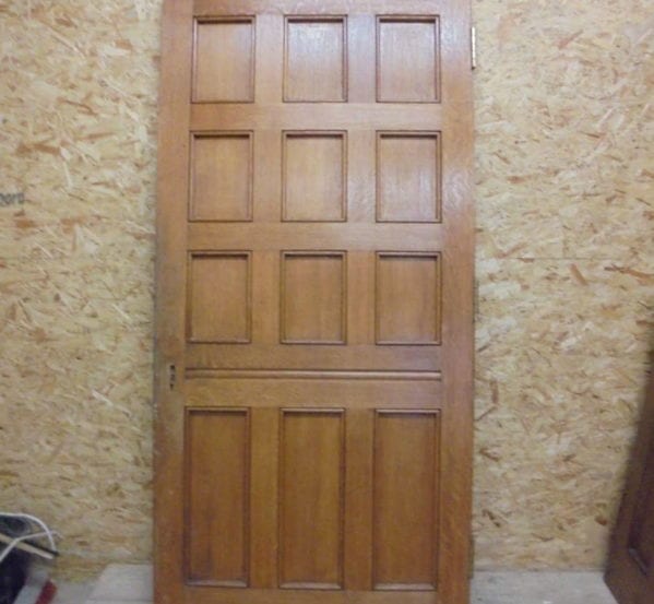 Oak Large 12 Panel Door