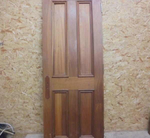 Solid Oak Modern 4 Panel Door