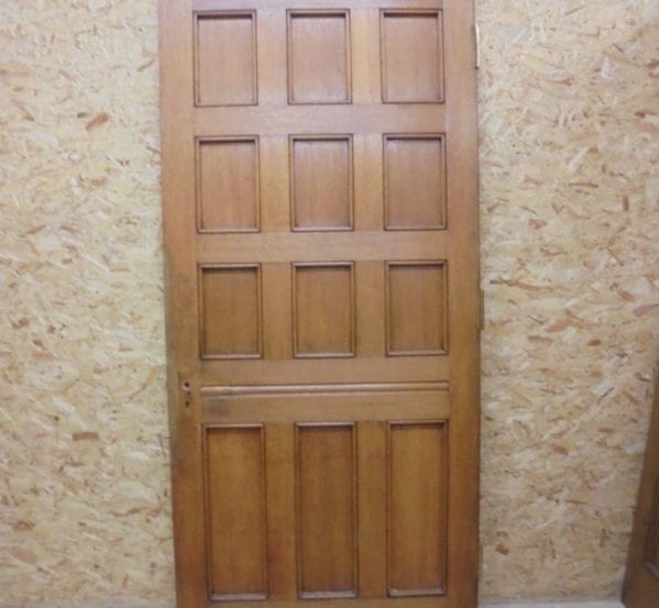 Fox Blood Oak 12 Panel Door