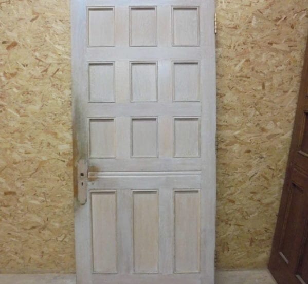 Reclaimed 12 Panel Oak Door