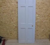 Grey Painted 6 Panel Door