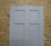 Grey Painted 6 Panel Door