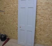 Grey Painted 6 Panel Door