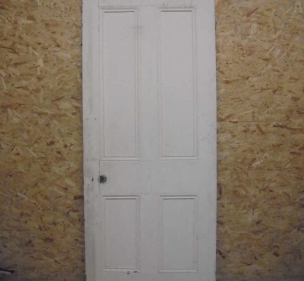 4 Panelled Door Large White