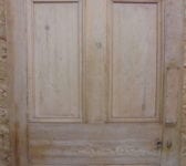Large Stripped 6 Panelled Door
