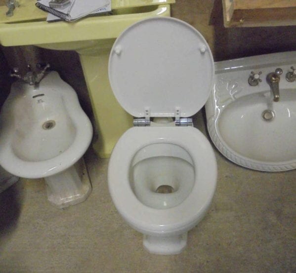 Reclaimed Modern Toilet