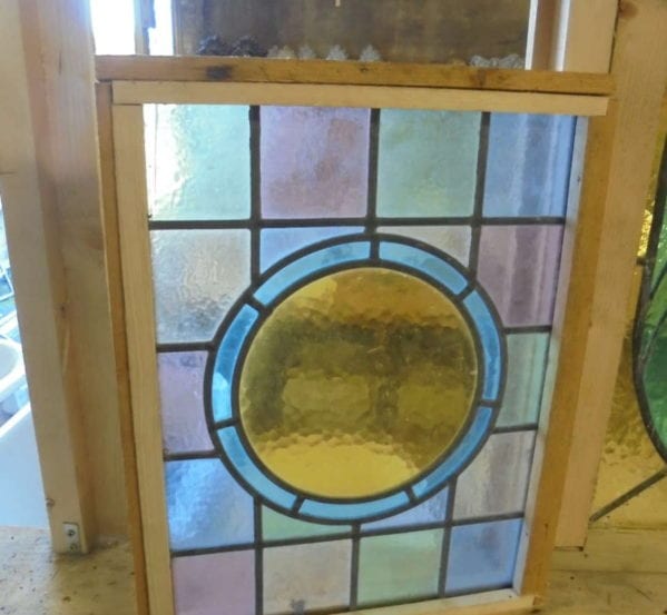 Stain Glass Window Circle Detail
