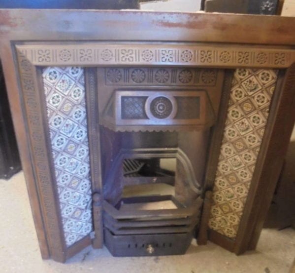 Decorative Tiled Reclaimed Fire Insert
