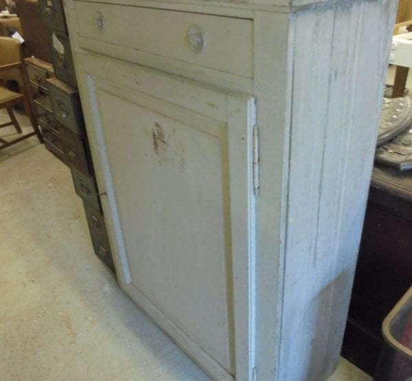 Painted Cupboard with Drawer