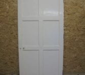 Lovely White Painted 6 Panel Door