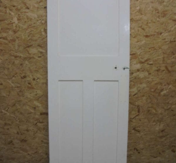 Plain White 1 over 2 Panel Door - Authentic Reclamation
