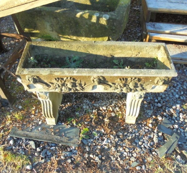Decorative Stone Planter on Stands