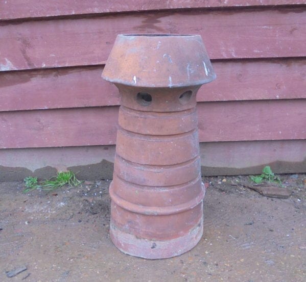 Terracotta Detailed Chimney Pot