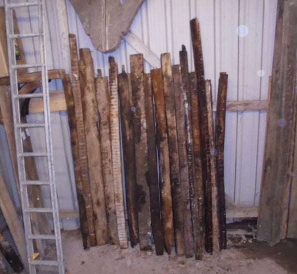 Reclaimed Varied Oak Rafters