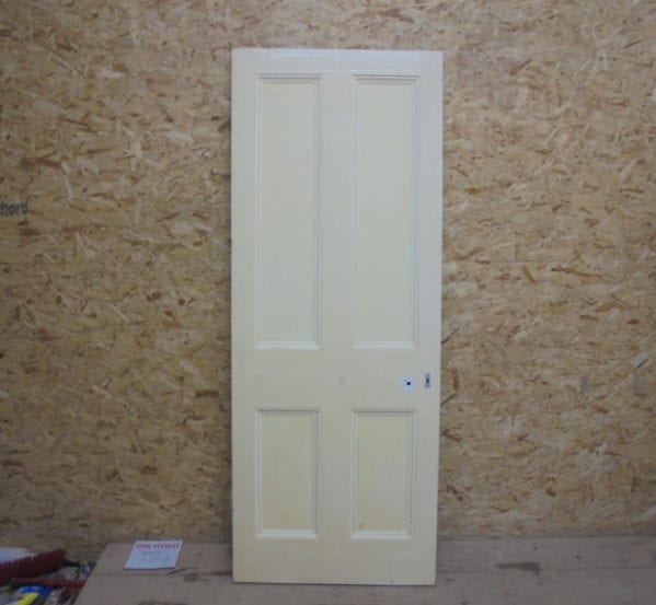 Nice Painted 4 Panelled Door