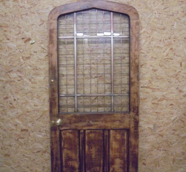 Beautiful Half Glazed Solid Oak Door