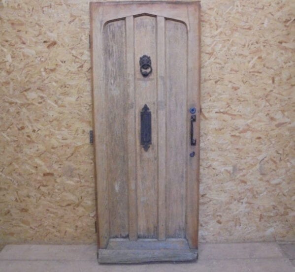 Solid Oak Painted Front Door