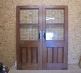 Large Oak Pub Double Doors