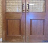 Solid Oak Pub Double Doors