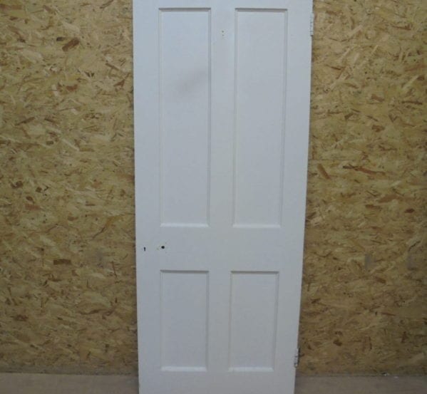 Lovely White 4 Panelled Door