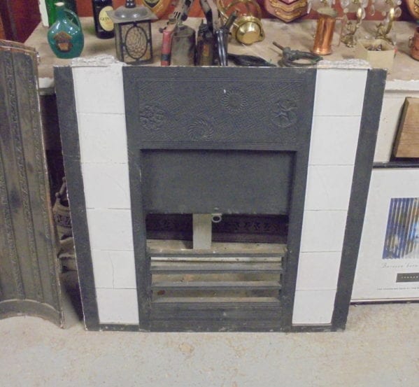 Thomas Jeckyll White Tile Fireplace