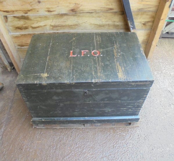 Large Wooden Trunk