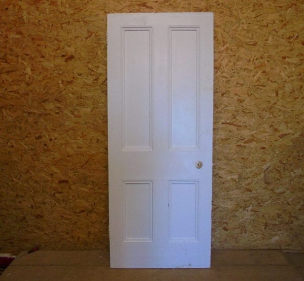 Big White 4 Panelled door