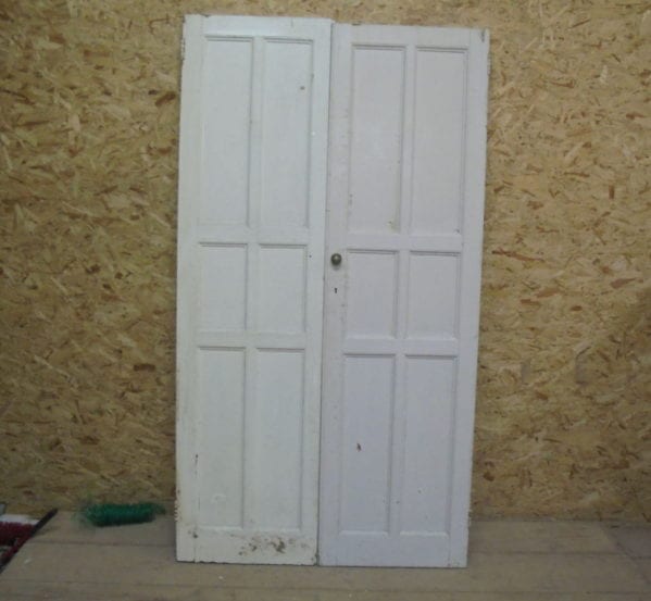 White 6 Panelled Cupboard Doors