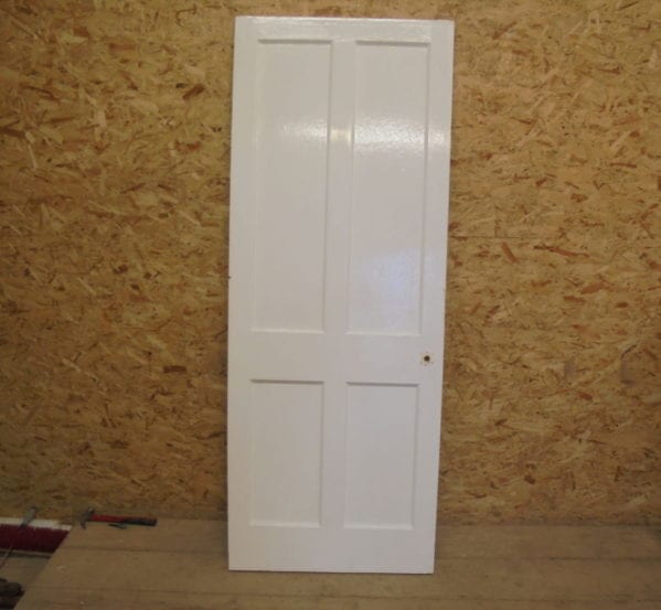 White 4 Panel Door