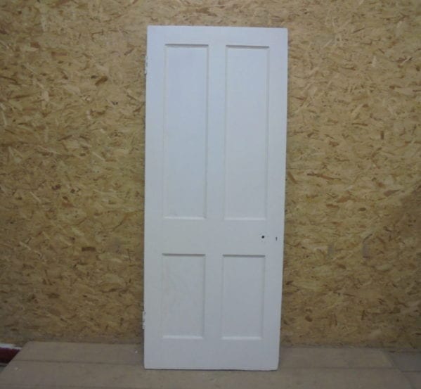Tall White 4 Panelled Door