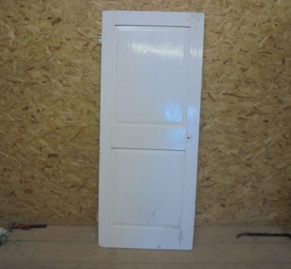 Short White 2 Panelled Door